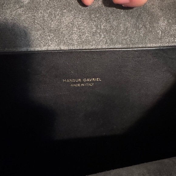 Black  - Mansur Gavriel North South tote - Picture 6 of 11